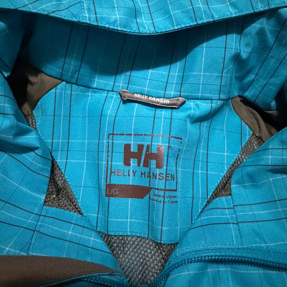 Helly Hansen blue light jacket size L - Picture 2 of 3